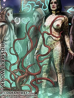 The vines were moving, trying unsuccessfully to get a hold on breasts or penetrate vaginas