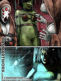 The mutants were sexually aroused by the women's pain and helplessness