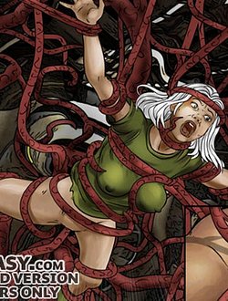 She knew that she was trapped in her own spacecraft, legs wide apart, penetrated, helpless