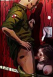 Electrodes were fitted to the nails in her breasts and electric shocks were administered - Sex hunting by Mr Kane