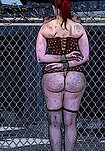 Electrodes were fitted to the nails in her breasts and electric shocks were administered - Sex hunting by Mr Kane