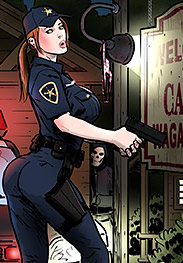 Shy virgin Ellie becomes the star of a private auction where she is presented and chosen by a powerful bidder - Cheer Nightmare 2 (fansadox 698) by Predondo, Skirtflipper