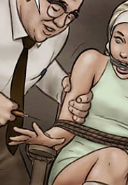 The narrative unfolds with gripping intensity, centering on the power dynamics between Lucy and her captors within a fictional, cartoon universe - The High Ride (fansadox 667) by Slasher