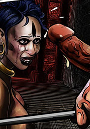 Doc, these slubas of yours are hot sluts and good whores, but they don't obey orders - Black Star Inferno by Mr Kane
