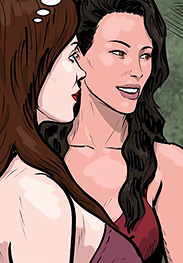 Shy virgin Ellie becomes the star of a private auction where she is presented and chosen by a powerful bidder - Cheer Nightmare 2 (fansadox 698) by Predondo, Skirtflipper