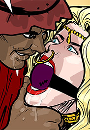 Princess Jasmine knows no shame as she parties in a massive sex orgy in the palace - Harem horror hell part 8 (fansadox 602) by Predondo