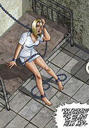 Captured and stripped of her defenses, Stella faces a nightmare beyond imagination - Infiltrator (fansadox 658) by Cagri