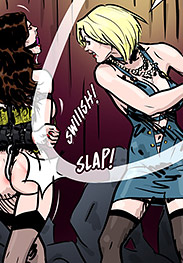 As the girls are paraded and humiliated for depraved clients, their hope for escape hangs by a thread - Victoria's Sacred 3 (fansadox 659) by Predondo